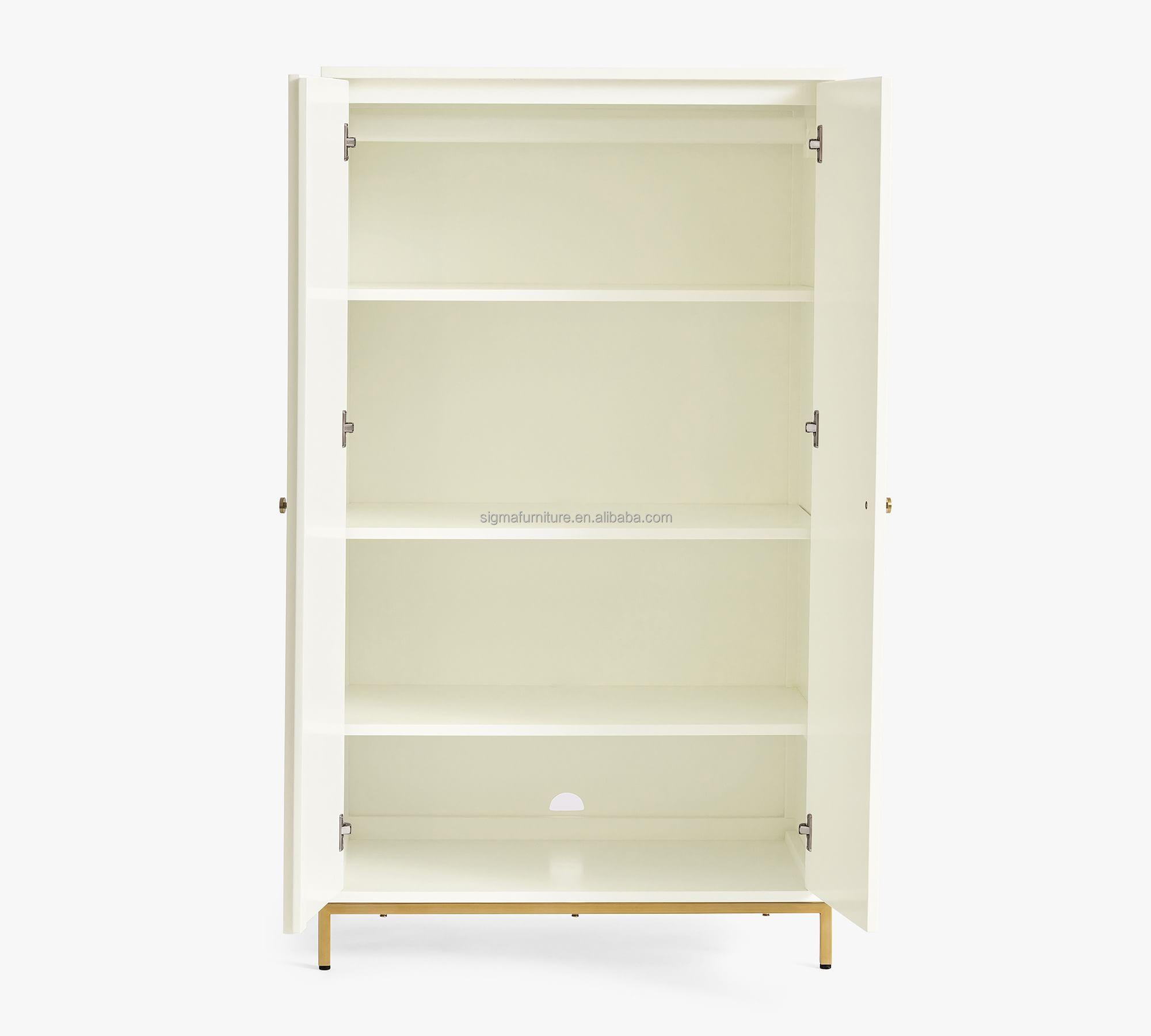 Hot sale panel wooden material modern bedroom wardrobe closet wood armoire  cabinets