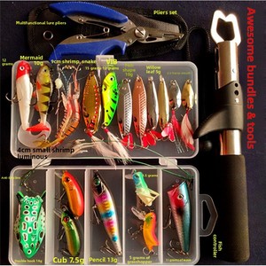 Ensemble de leurres en acier inoxydable FDFIT pour eau douce et eau salée, leurres scintillants, leurres crayon, leurres pour black bass, appâts vivants, poissons d'eau salée - Product Image 2