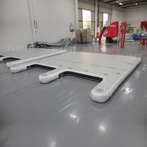 Custom gonfiabile acqua E Dock galleggiante piattaforma di pesca produttore stabile per Yacht Sport acquatici nuoto Jet Ski parcheggio <span class=keywords><strong>Marina</strong></span> - Product Image 3