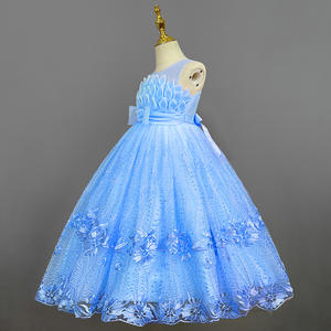 Outong yoliolei – robe pour enfants, robe de princesse de défilé Tutu à fleurs, robe élégante en dentelle et Tulle, robes de noël de <span class=keywords><strong>Super</strong></span> fée/ - Product Image 5