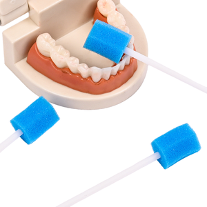 Hisopos desechables para el cuidado bucal con esponja y palo para limpieza <span class=keywords><strong>de</strong></span> dientes y boca - Product Image 6