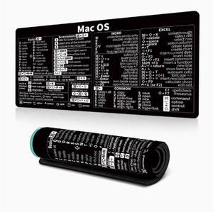 Alfombrilla de Ratón XXL para <span class=keywords><strong>Mac</strong></span> <span class=keywords><strong>OS</strong></span>, Compatible con <span class=keywords><strong>Excel</strong></span>, Word y Otros Programas, Ideal para Trabajo y Oficina, 80x30 cm - Product Image 1