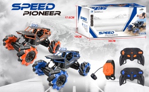 Coche de Control Remoto Inteligente 1:16 2.4Ghz con Sensor de Gestos, Coche de Acrobacias de Aleación con Control Remoto, Coche Todoterreno con Giro para Niños - Product Image 6