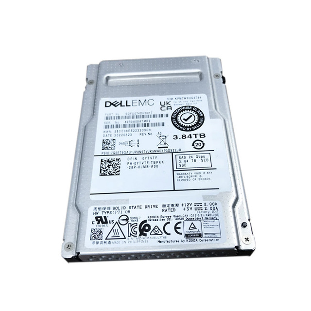 Dells EMC Solid State Drive KPM7WRUG3T84 2.5 Inch 24Gbs SAS Interface 960G 1.92TB 3.84TB 7.68TB Server SSD in Stock