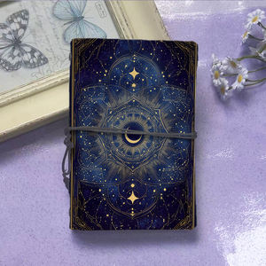 Edizione esclusiva taccuino fatto a mano in stile INS adatto per disegnare occasioni fai da te e speciali con stelle della luna Celestia - Product Image 2