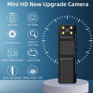 Cámara de Grabación de Video HD 1080wifi con Pantalla de 1.33 Pulgadas, Gran Angular de 120°, Apertura F1.6, Visión Nocturna para Deportes al Aire Libre y Tiro Deportivo - Product Image 2