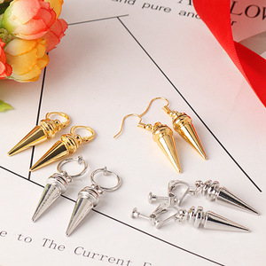 Boucles d'oreilles pendantes à pointes électroplaquées en Kevlar style Princesse Épineuse <span class=keywords><strong>SPY</strong></span> <span class=keywords><strong>FAMILY</strong></span> Yor Blair Unisexe - Product Image 4