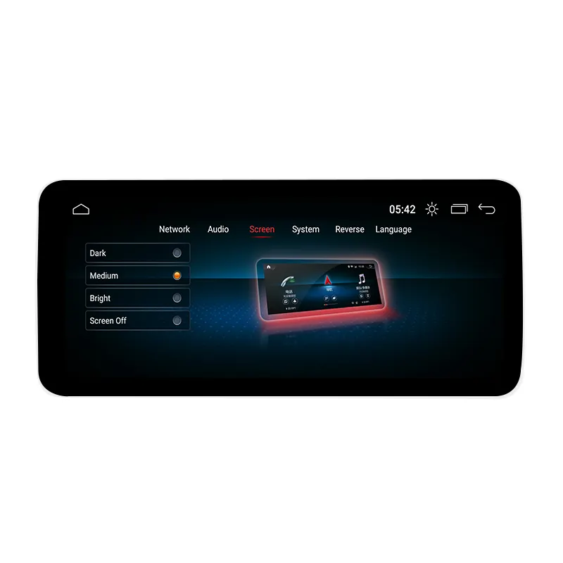 Qualcomm radio multimediale stereo per auto a 8 core per Mercedes Benz glk250 280 300 glk350 x204 schermo lettore video di navigazione BTt