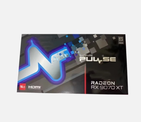 Metal Pulse Radeon RX 9070 XT 16GB GDDR7 OC PCIe 5 0 Triple Fan Gaming Desktop PC Computer Hardware Video Graphics Card