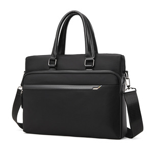 Sac à main pour homme d'affaires, sac à bandoulière, sac de bureau personnalisé, sac fourre-tout en cuir véritable, imperméable, avec logo, sac pour ordinateur portable. - Product Image 4