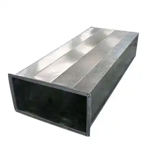 Factory Supply Custom Ventilation Welded Vertical Air Duct Common Plate Flange Duct