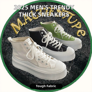 Zapatillas Casuales Transpirables Antideslizantes Ligeras Personalizadas 2025, Zapatillas de Moda para Hombre, Nuevas Zapatillas Clásicas de Lona con Suela Gruesa - Product Image 2