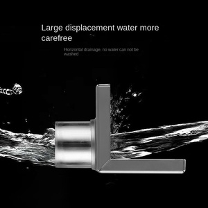 Scarico a Pavimento a L in Acciaio Inox 304 con Parete Ispessita <span class=keywords><strong>per</strong></span> Terrazza Esterna e Parete Laterale - Design Moderno e Semplice con Superficie Spazzolata - Product Image 3