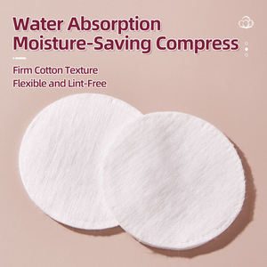LMLTOP 80/100/120 pièces Tampons de <span class=keywords><strong>coton</strong></span> non tissé à tissage uni pour démaquillage, compresses humides, multi-usages, sans peluches, tampons de <span class=keywords><strong>coton</strong></span> pur V04-V06 - Product Image 3