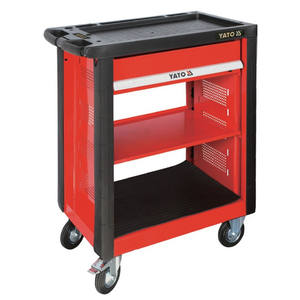 Yato Three Tier <b>Tool</b> <b>Cart</b> With Drawer Metal Garage Storage <b>Cart</b> YT 0905 - Product Image 1