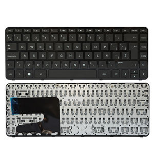 Teclado de Repuesto para Portátil HP <span class=keywords><strong>Pavilion</strong></span> 14n000 14n 741062001 Distribución US Español BR LA RU FR ITA para Talleres de Reparación - Product Image 1
