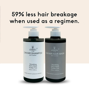 Kit Masque Capillaire Adoucissant au <span class=keywords><strong>Caviar</strong></span> et Huile d'Argan pour Cheveux Frisés – Format Gallon – Personnalisation Logo Salon - Product Image 3