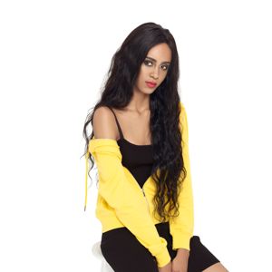 Extensiones de Cabello Sintético Ondulado, Resistentes al Calor, de 18 a 36 Pulgadas, Súper Suaves, de Alta Calidad, para Mujeres, Venta al Por Mayor - Product Image 1