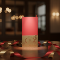 Accessoire de luxe pour vin avec marquage à chaud et couleur personnalisée pour coffret cadeau haut de gamme sur mesure