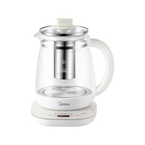 Bouilloire à thé en verre Midea Health Pot 1,5 L avec infuseur pour usage domestique et professionnel - Product Image 1
