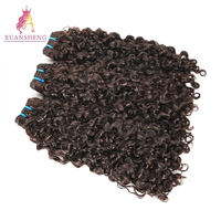 Offre Spéciale : Lots de Cheveux Bouclés Cambodgiens Remy, Alignés dans le Sens de la Cuticule, Double Trame Faite à la Machine, Cheveux Humains Vierges Bruts, 100g