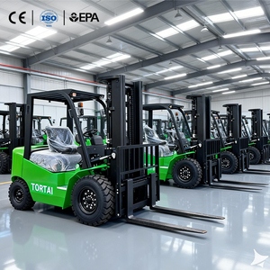 Montacargas Diésel Nuevo 2026, Montacargas de 2 Toneladas, Montacargas de Ruedas Pequeñas de 2.5 y 3 Toneladas, Altura de Elevación de 3m-7m para Manipulación de Equipos - Product Image 3