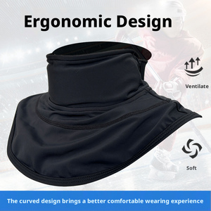 Protector de Cuello para Hockey sobre Hielo XRD, Resistente a Cortes, con Babero, Cuello de Hockey Suave y Acolchado, Protector para Jugadores Adultos, Equipo de Protección - Product Image 3