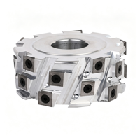 Cabezal de corte espiral para madera, cuchilla de router helicoidal, cuchillas de carburo indexables, cabezal de fresado para aplanar madera