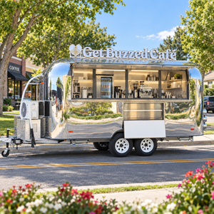 16.4ft Hong Kong Style Food <b>Trailer</b> <b>for</b> <b>Sale</b> Fully Equipped Mobile Kitchen <b>UK</b> - Product Image 2