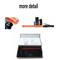 Bâton LED multifonctionnel OWLEYE en aluminium pour PC, luminosité 150lm, alimenté par batterie, lumière stable, durée de vie 5 ans, pour gardes et événements