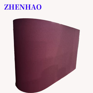 ZHENHAO Premium Rotes Aluminiumoxid-Harzgebundenes Schleif- und Polierband Anpassbare Körnungen für Metall und Holz - Product Image 2