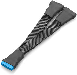 <span class=keywords><strong>USB</strong></span> 3,0 Cable de extensión de encabezado <span class=keywords><strong>19</strong></span> p <span class=keywords><strong>19</strong></span> <span class=keywords><strong>pin</strong></span> <span class=keywords><strong>USB</strong></span> 3,0 cable divisor - Product Image 3