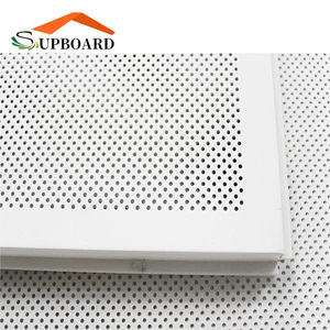 <span class=keywords><strong>Faux</strong></span> <span class=keywords><strong>plafond</strong></span> en aluminium perforé, 10 pièces 60x60, décoration pour hôpital, carrelage - Product Image 4