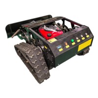 Cortadora de Césped a Gasolina de 800 mm y 4WD de Fácil Operación, con Gran Capacidad de Subida para Terrenos Agrícolas, Caminos, Zonas Verdes, Montañas y Bosques