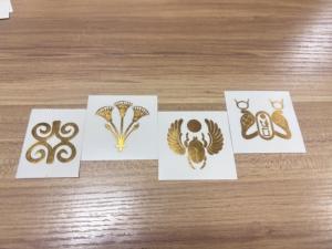 Adesivi personalizzati per tatuaggi temporanei in lamina d'oro d'argento Body Art alla moda metallizzato <span class=keywords><strong>Tatoo</strong></span> temporaneo personalizzato - Product Image 5