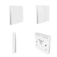 Série Bélier S111CP 1 voie Champagne or sans batterie RF433MHz interrupteur intelligent sans fil interrupteur cinétique étanche pour l'éclairage