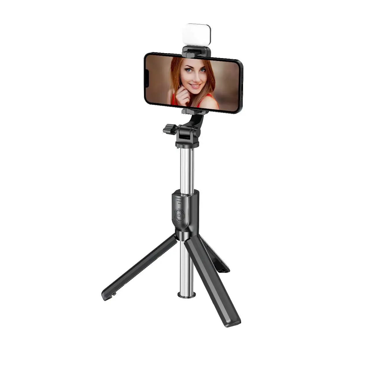 Universal Mini Desktop Video Camera Tripod Stand Phone Tripod Holder Selfie Stick Tripod for Smartphone R1 R1S Multi-Function