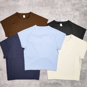 Set <span class=keywords><strong>Fitness</strong></span> <span class=keywords><strong>Fitness</strong></span> da palestra morbidi personalizzati Leggings a forma di taglio nudo Activewear allenamento Yoga set tascabile donna più abbigliamento da palestra - Product Image 5