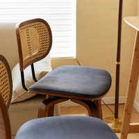 Tabourets de bar DISHI de style mid-century à dossier haut, chaises de comptoir et d'îlot pour salle à manger, maison, pub ou salon