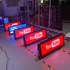 <span class=keywords><strong>2K</strong></span> p2.5 <span class=keywords><strong>Module</strong></span> HD Wifi xe/taxi Roof Top quảng cáo LED Video hiển thị taxi TOP LED hiển thị màn hình quảng cáo - Product Image 5