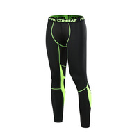 Survêtement par sublimation pantalon de compression personnalisé collants vierges hommes ensembles de vêtements d'entraînement de gym collants de sport de course pantalon