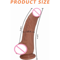 Silikon-Dildo-Vibrator für Frauen, starke Vibration, 10 Modi, wasserdicht, Fernbedienung für Klitoris- und G-Punkt-Stimulation