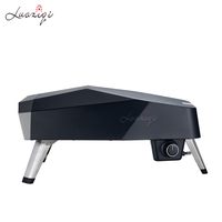 Vente chaude 12 pouces BBQ Four à pizza Four à pizza à gaz commercial extérieur BBQ à gaz portable en acier inoxydable
