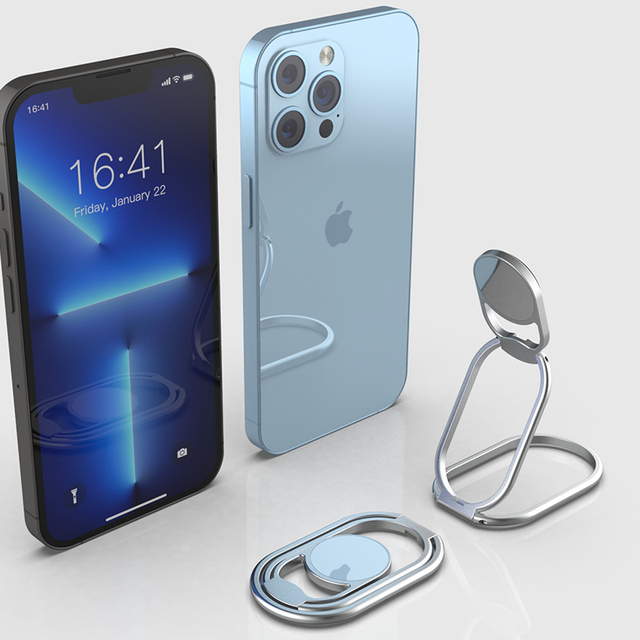 YOUFO FY15-B OEM ODM Custom Logo Universal 360 Adjustable Mobile Phone Finger Zinc Alloy Cell Phone Ring Grip Holder