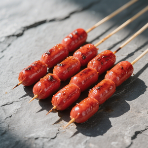 Brochettes en bambou durables de 5 pouces, épaisseur 3,0 mm, <span class=keywords><strong>pointe</strong></span> fine, qualité alimentaire, pour apéritifs - Product Image 4