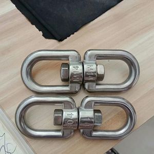<span class=keywords><strong>Anneau</strong></span> <span class=keywords><strong>d</strong></span>'orientation pivotant à chaîne Rotation de l'ancre marine Gréement pivotant Oeil pivotant en acier inoxydable - Product Image 1