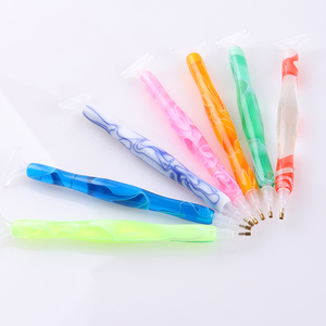 Stylo à strass en cristal 8 couleurs, stylo à paillettes pour la décoration des ongles, outil de manucure - Product Image 4