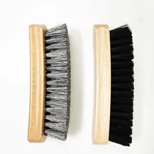 Brush Handle XD-0001 High Quality Beech Wooden Handle Shoe Brush Polishing Brushes