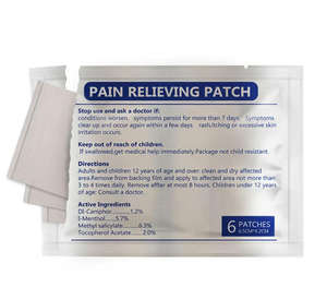 Patch de soulagement rapide des douleurs <span class=keywords><strong>hypoallergénique</strong></span> OEM/ODM pour les muscles lombaires des genoux de l'épaule et du dos-Patches nasaux et corporels de la bouche - Product Image 4