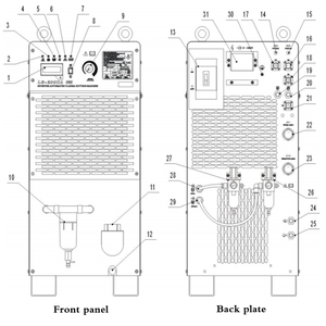 LGK-63/120/160/200IGBT biến tần không khí Máy cắt <span class=keywords><strong>plasma</strong></span> Máy cắt <span class=keywords><strong>plasma</strong></span> - Product Image 6